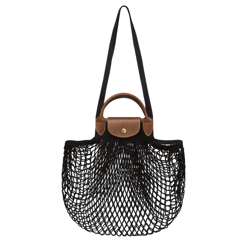 Le Pliage Filet L 网袋 , 黑色 - 帆布  - 查看 1 6