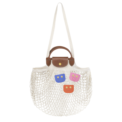 Le Pliage Filet 网袋 L, 象牙白
