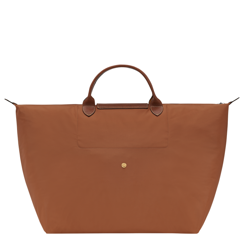Le Pliage Original L 旅行包 , 干邑色 - 再生帆布  - 查看 4 7