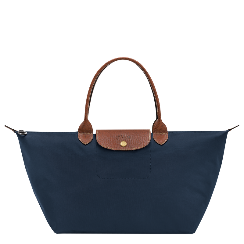 Le Pliage Original L Handbag , Navy - Canvas  - View 1 of  8