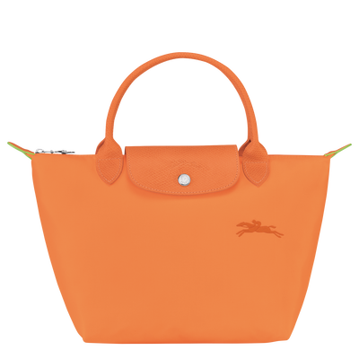 Le Pliage Green S 手提包 , 橙色 - 再生帆布