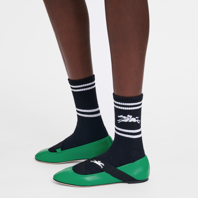 Socks , Black - Knit