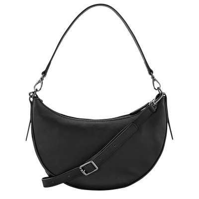 Longchamp 3D 斜挎包 S, 黑色