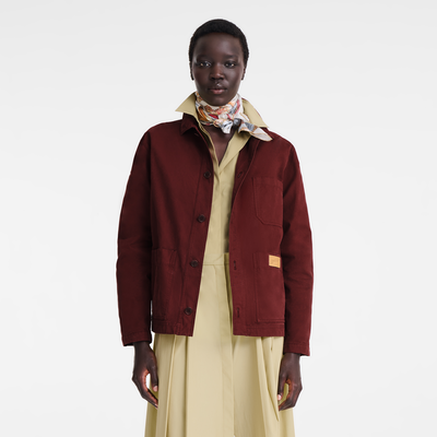 null Jacket, Burgundy