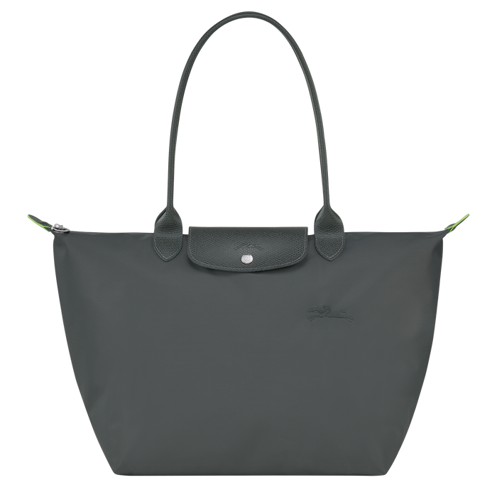 Le Pliage Green 大号单肩包, 石墨色