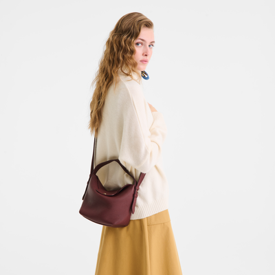 Le Cadence Bucket bag S, Burgundy