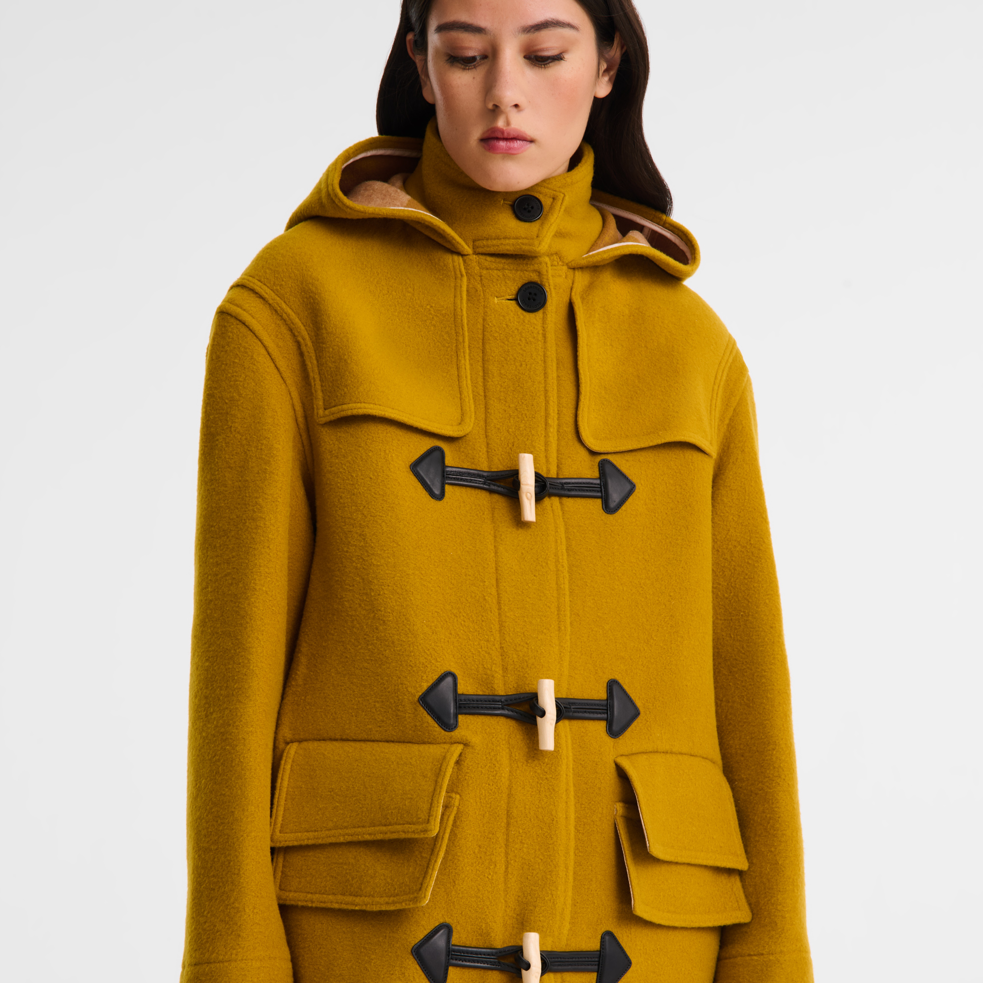 Duffle Coat, Nutmeg - View 3 of
3 - zoom in null Duffle Coat, Nutmeg
