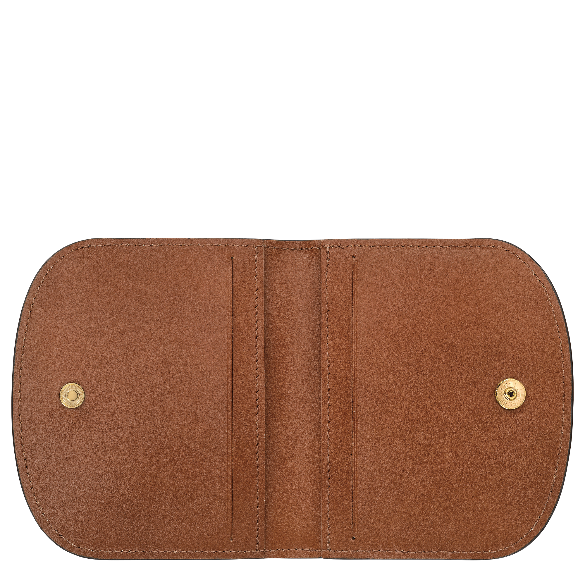 &Eacute;pure Card holder, Cognac