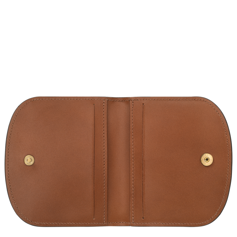 &Eacute;pure Card holder , Cognac - Leather  - View 3 of  3