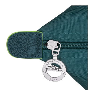 Le Pliage Green 手提包 M, 孔雀蓝色