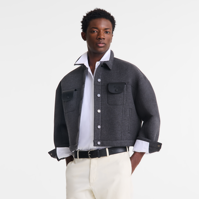 Le Pliage Original Men's belt , Black - Leather