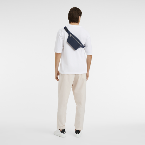 Le Foulonné Belt bag, Navy