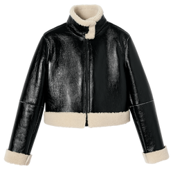 Fall/Winter 2023 Collection Jacket , Black - Leather
