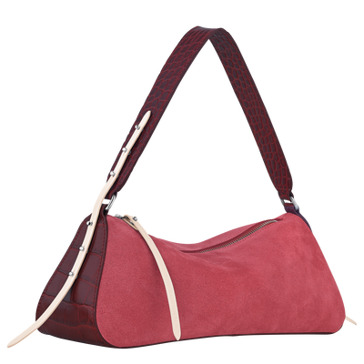 Re-Play L Shoulder bag , Purple - Leather