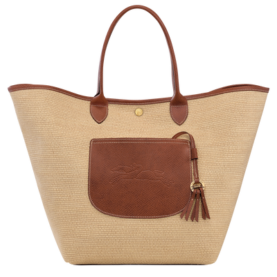 Le Pliage Collection L Basket bag , Brown - Canvas