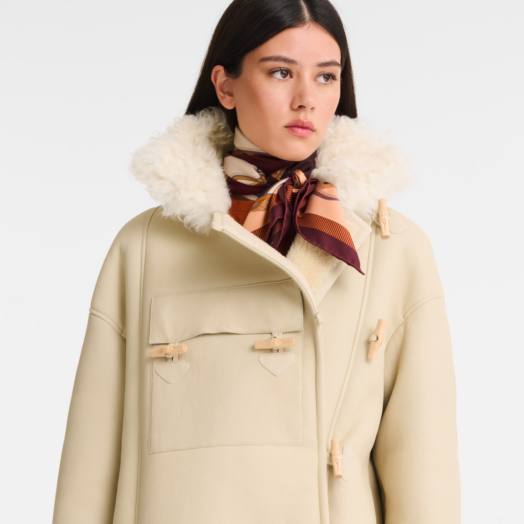 Coat, Ecru - View 4 of
4 - zoom in null Coat, Ecru