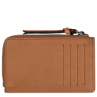 Longchamp 3D Card holder , Natural - Leather