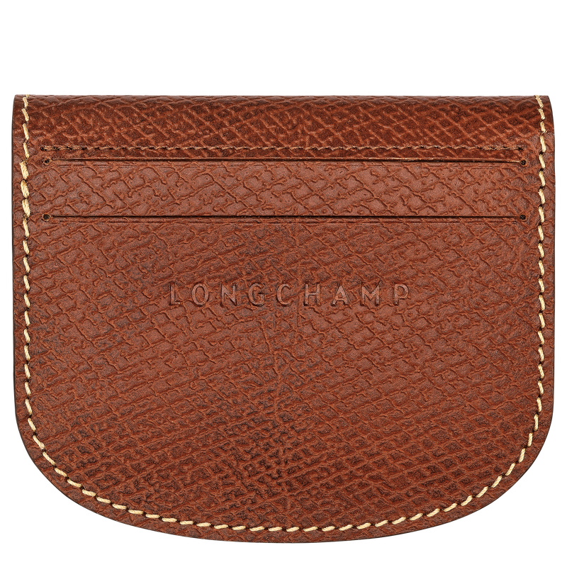 &Eacute;pure Card holder , Brown - Leather  - View 2 of  3