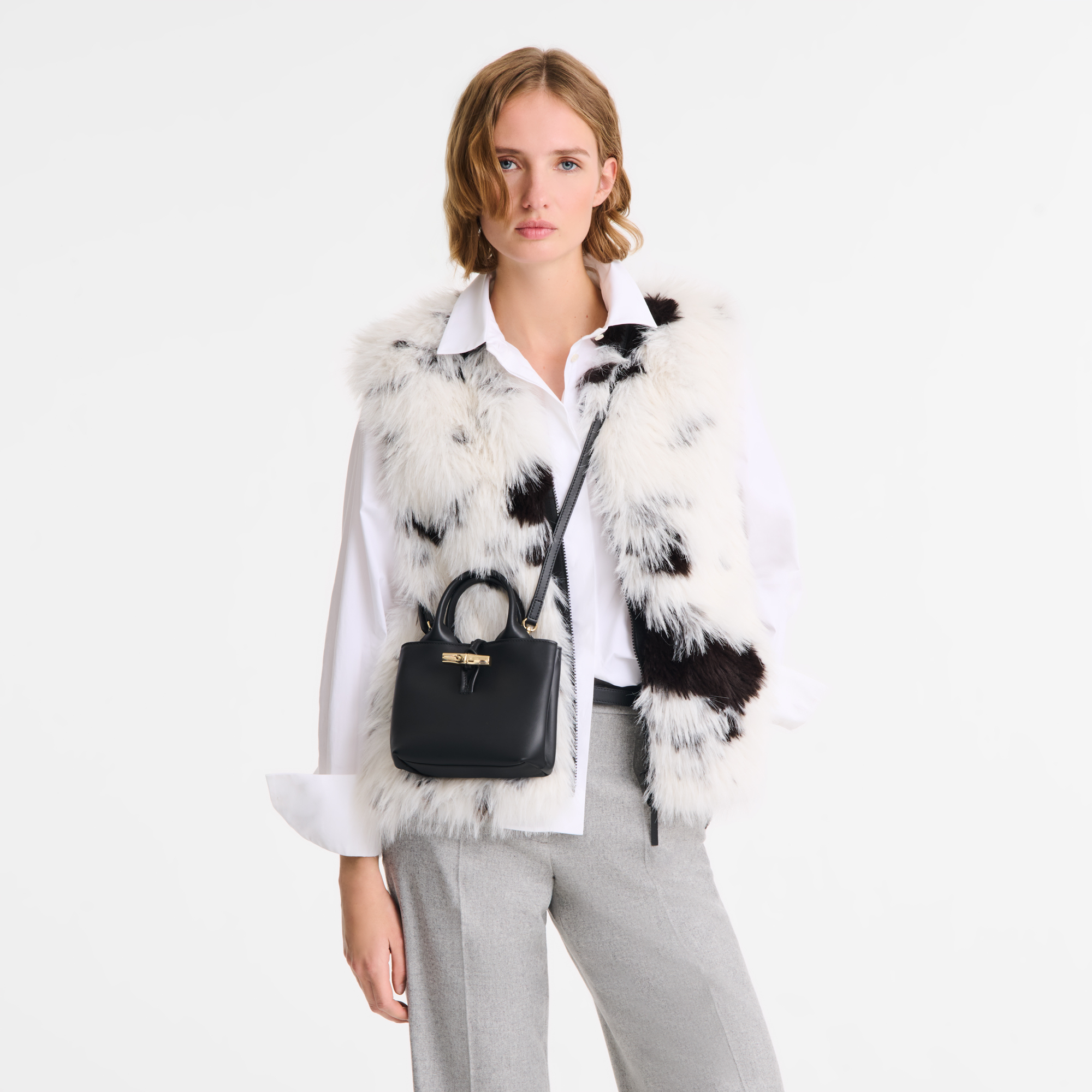 Le Roseau 手提包 XS, Rose gold