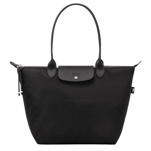 Le Pliage Energy L Tote bag , Black - Recycled canvas - View 1 of  6