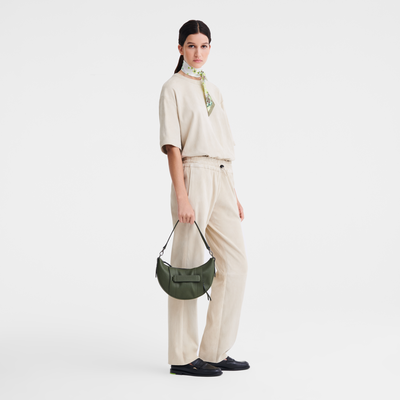 Longchamp 3D S 斜挎包 , 卡其色 - 皮革