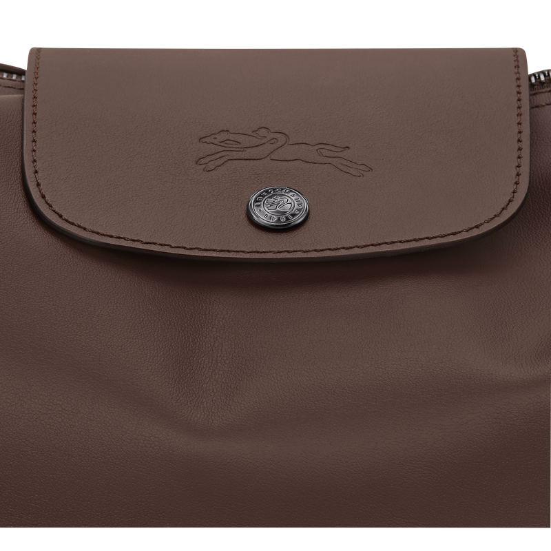 Le Pliage Xtra XL Hobo bag , Mocha - Leather  - View 5 of  5