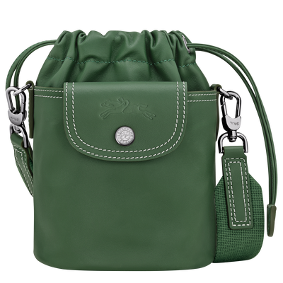 Le Pliage Xtra XS 水桶包 , 英伦绿 - 皮革