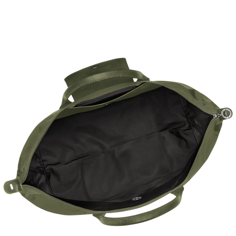 Le Pliage Green L 旅行包 , 森林绿 - 再生帆布  - 查看 5 6