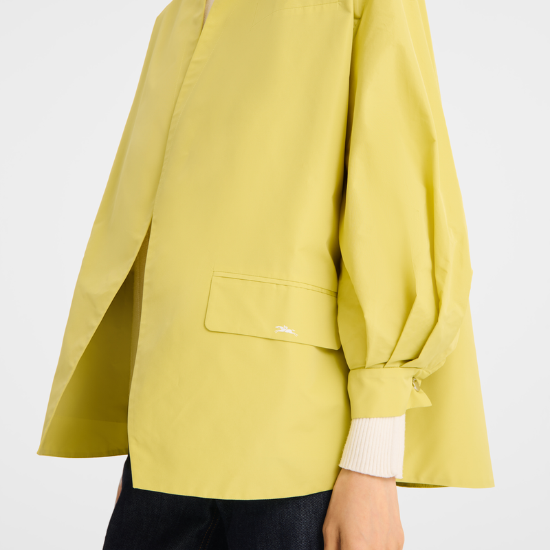Kimono jacket , Lime - Techno taffeta  - View 4 of  5