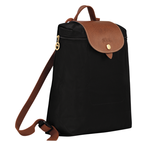 Le Pliage Original M Backpack , Black - Recycled canvas - View 3 of  6