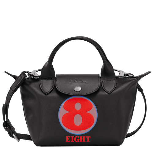 Longchamp x Robert Indiana XS Handbag , Black - Leather - View 1 of  5