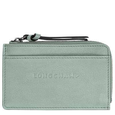 Longchamp 3D Card holder , Vervain - Leather
