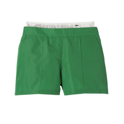 皮带贴片短裤 , 绿色 - 高科技塔夫绸
