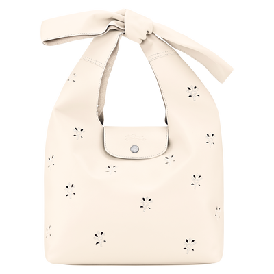 Le Pliage Xtra M Shoulder bag , Ecru - Leather