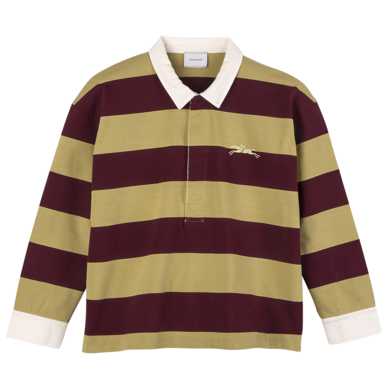 Polo 衫 , - 条纹平纹针织布  - 查看 1 1