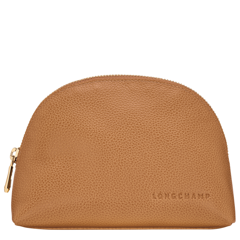 Le Foulonn&eacute; Pouch , Pecan - Leather  - View 1 of  2
