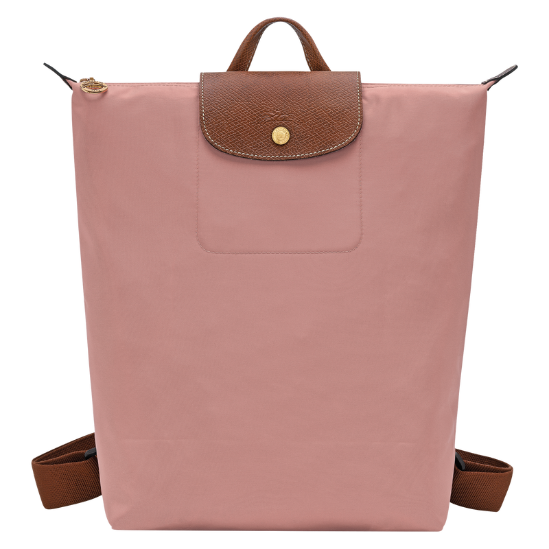 Le Pliage Original M 双肩背包 , 茶粉色 - 再生帆布  - 查看 1 7
