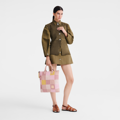 Re-Play L Handbag , Ballerina - Leather