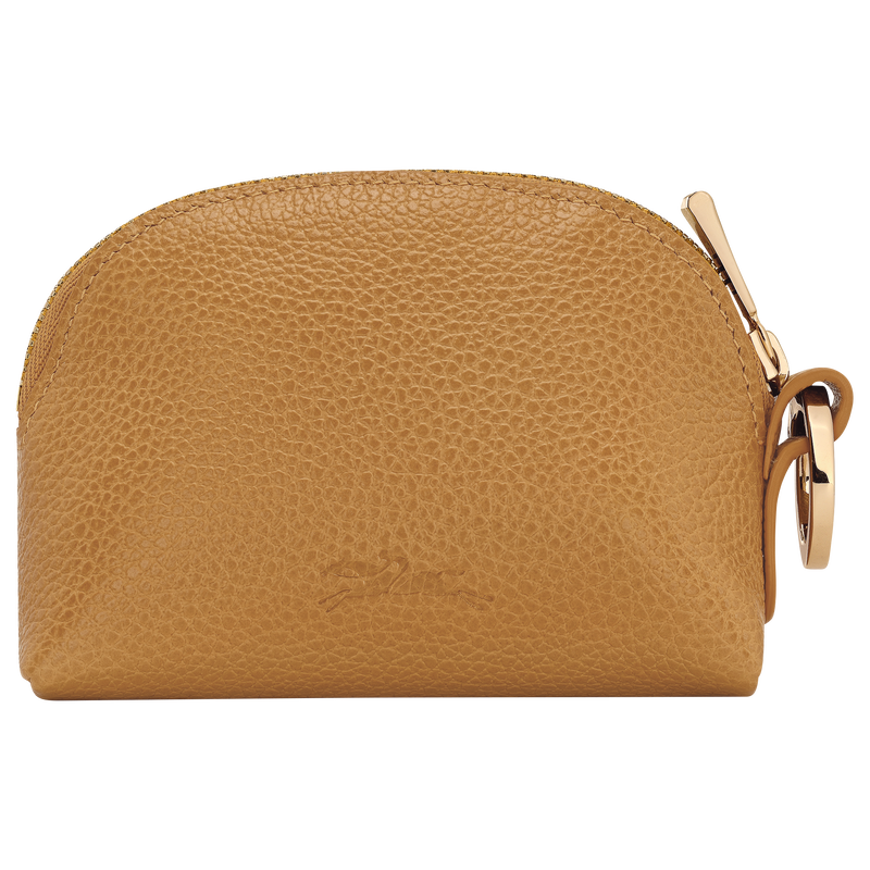 Le Foulonné Coin purse , Nutmeg - Leather  - View 2 of  2