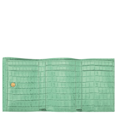 Longchamp Pocket 袖珍钱包, 薄荷绿
