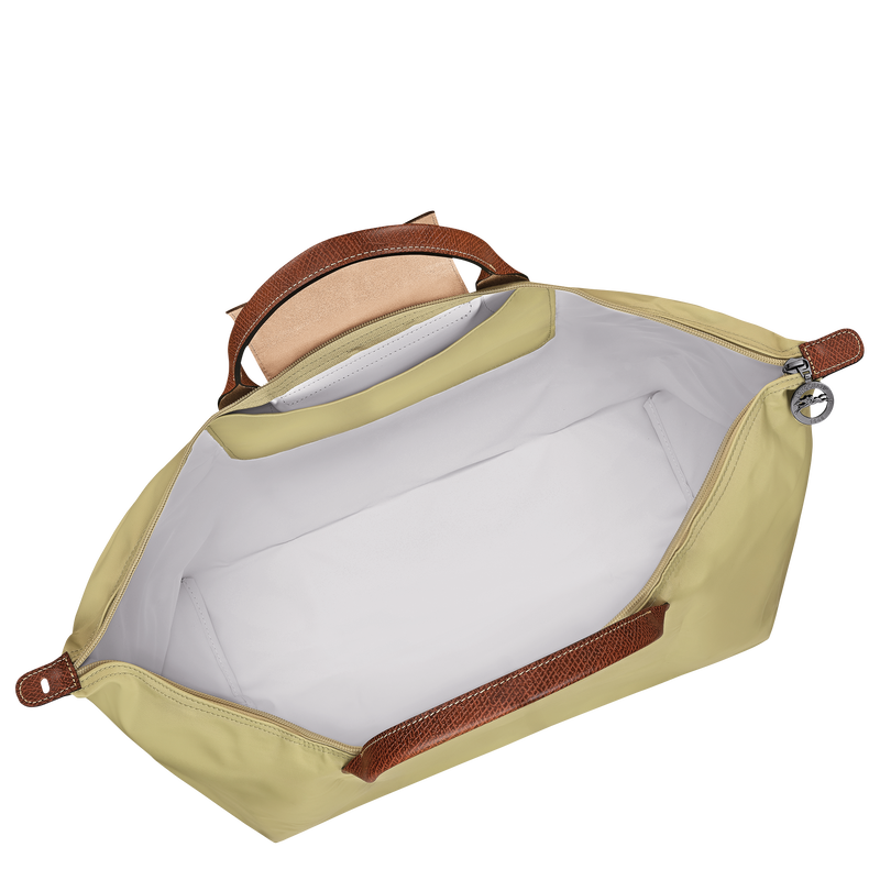 Le Pliage Original L 旅行包 , 开心果绿 - 再生帆布  - 查看 5 7