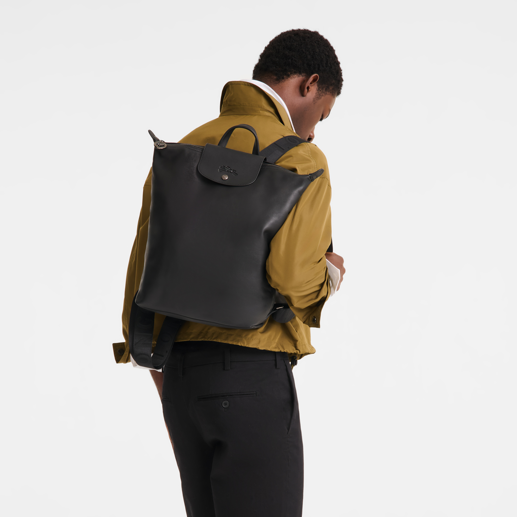 Le Pliage Xtra 双肩背包 M, 黑色