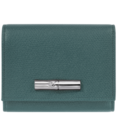 Le Roseau Wallet , Cedar - Leather