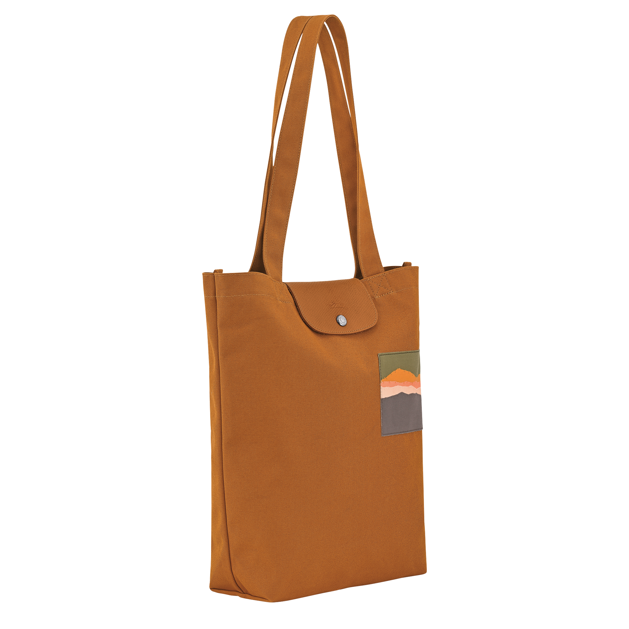 Caroline H&eacute;lain x Longchamp Tote bag M, Caramel