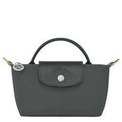 Le Pliage Green 化妆包 , 石墨色 - 再生帆布