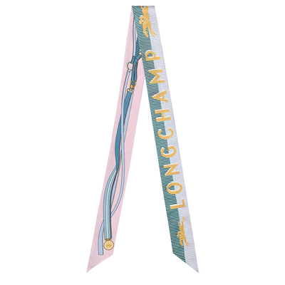 细丝带 , 芭蕾粉 - 真丝