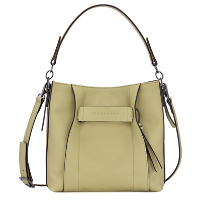 Longchamp 3D S Crossbody bag , Almond Green - Leather