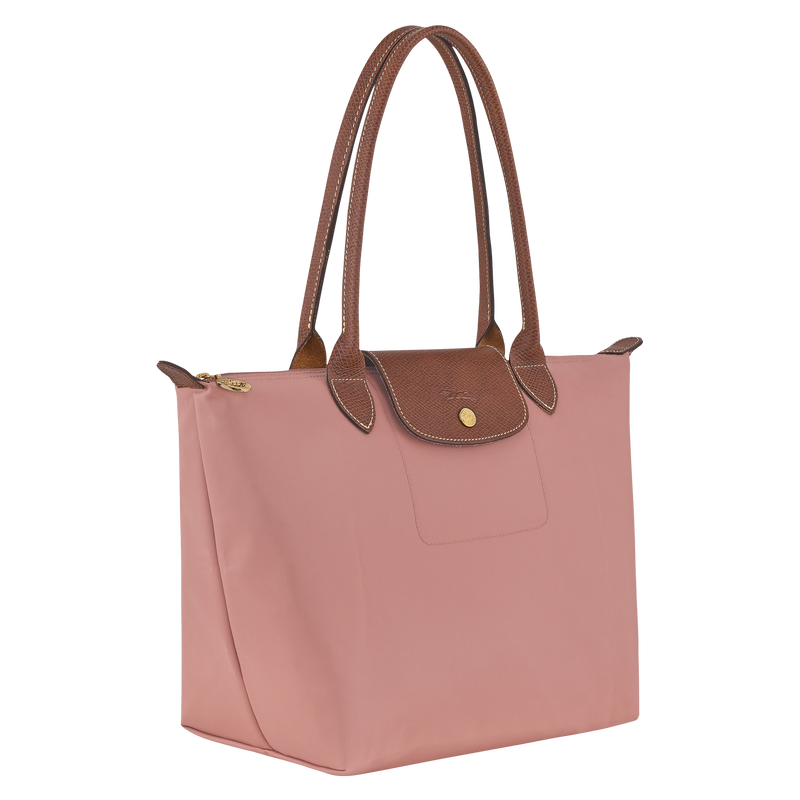 Le Pliage Original M Tote bag , Pink Tea - Recycled canvas  - View 3 of  7