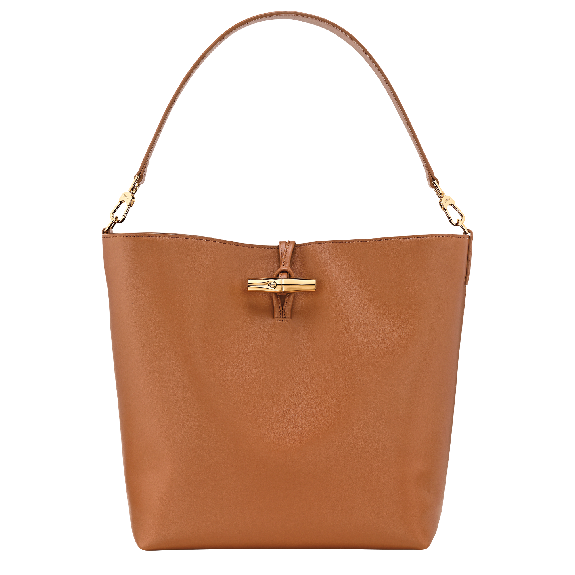Le Roseau Hobo bag M, Cashew
