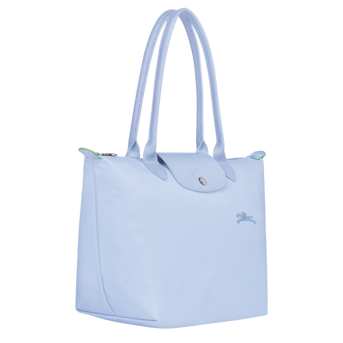 Le Pliage Green M 小号单肩包 , 天蓝色 - 再生帆布 - 查看 2 4